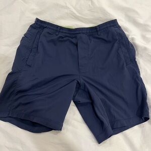 Birddogs Navy Blue Shorts with Built-In Liner